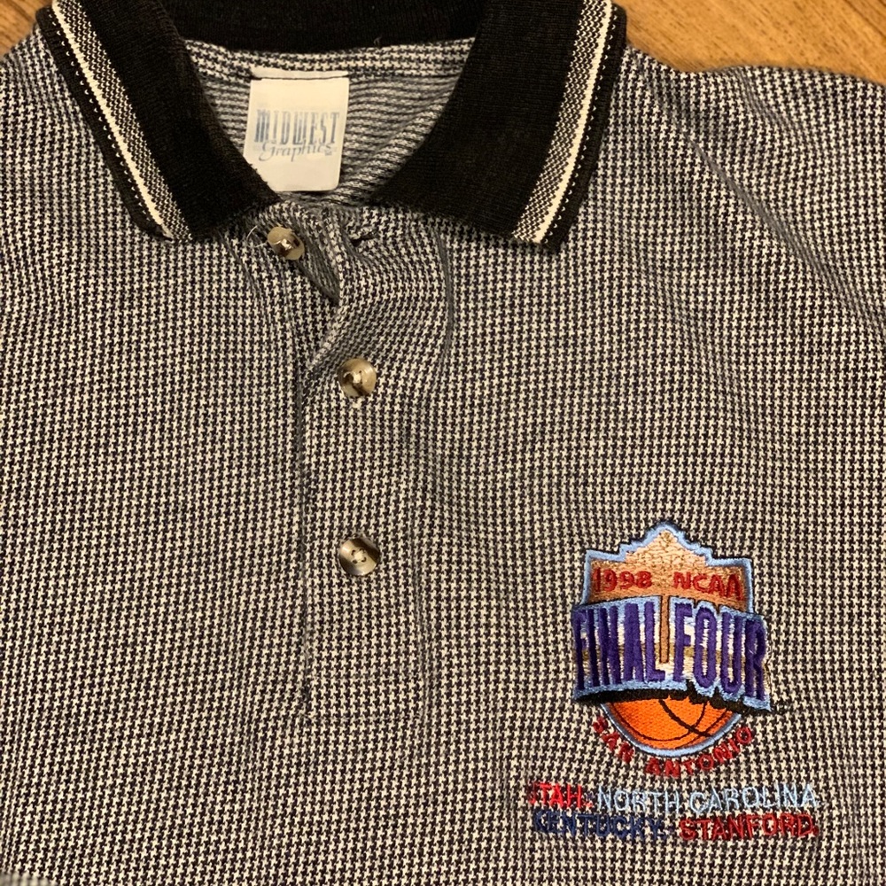 1998 Ncaa Final Four Midwest Graphics Polo Shirt